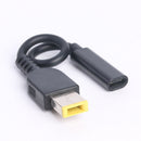 PD USB Type C Female to 11x4.5mm DC Connector Adapter Converter for Lenovo