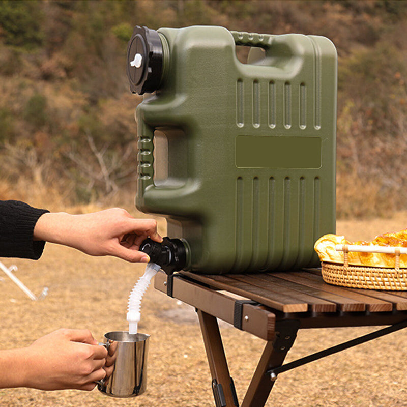 12/18L Water Container Emergency Reservoir with Spigot Water Canteen for Outdoor