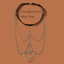 1 Pc Sexy Leg Chain Heart Design Thigh Leg Chain Body Bikini Gift Year T9N8