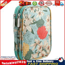 Handmade Weave Sewing Tools Storage Bag Floral DIY Crochet Bags (Green) Newly