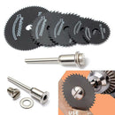6pcs For Drill Rotary Tool Cutting Wheel Discs HSS Circular Saw Blades kit