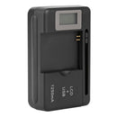 SS-5 2-Inch 1 Universal Battery Charger Wall Travel Fast Charging Charger with LCD
