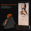 Mobile Phone Sound Amplifier Speaker Stand Phone Holder Support (Black) Newly