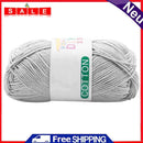 Soft Solid Color Baby Milk Cotton Yarn DIY Scarf Sweater Crochet Knitting Yarn