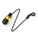 Fishing Alarms Swing Sling Chain Carp Fish Pole Bite Indicator (Yellow) Newly