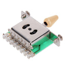 5 Way Pickup Selector Tone Switch for ST SQ Electric Guitar Parts (Yellow) Newly