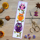 Owl Bird Bookmark Handmade Cotton Thread DIY 14CT Counted Kit Cross Stitch