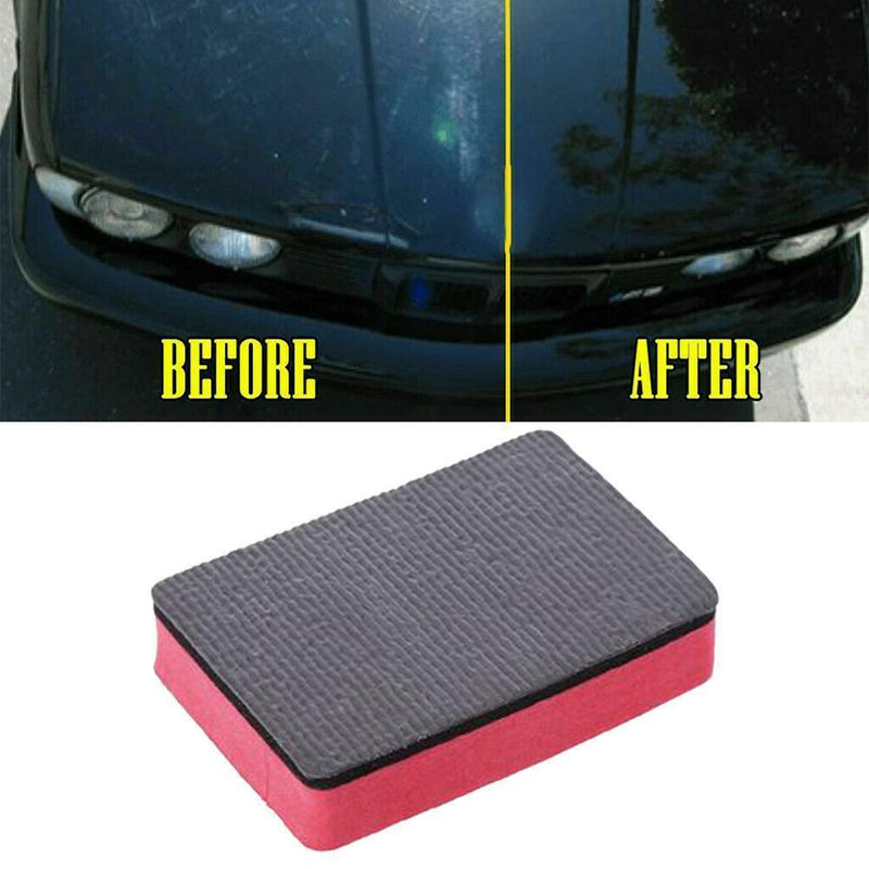 Car Cleaning Clay Sponge Bar Pads Block Cleaning Eraser Wax Polish To Top hot.