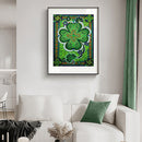 5D DIY Part Special Drill Diamond Painting Oven Leaf Clover Home Wall Art Craft