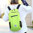 20L Large Waterproof Folding Climbing Backpack Bags Travel Rucksack (Green)