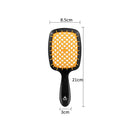 Hairdressing Straight Curly Hair Styling Brush Hollowed Out Airbag Massage Co