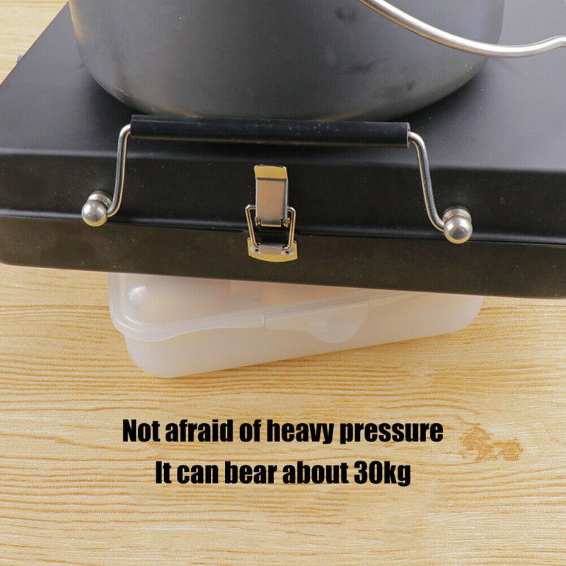 6 Slots Egg Storage Box Portable Egg Tray Holder Container for Outdoor Camping