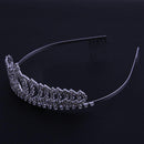 Bride Crystal Crown Heart-Shaped Headdress Romatic Elegant Luxury Jewelry