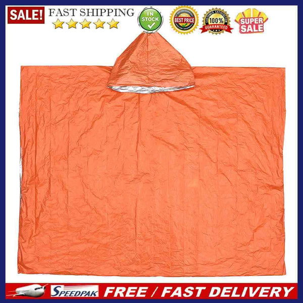 Emergency Raincoat Poncho Thickened Reflective Long Blanket Survival Equipm