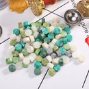 100pcs Retro Octagon Fire Painting Pills Seal Paint Granulate Stamps Change