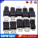 10pcs OTG 5pin F/M Changer Adapter Converter USB Male to Female Micro USB
