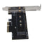 SSU EM2-5001 PCI-E 3.0 X4 to NVMe M.2 NGFF M Key SSD Riser Expansion Card