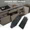 6pcs 6 inch Cabinet Drawer Slide Three-Section Duffer Damping Mute Track