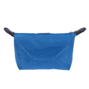 Women Zipper Ingot Shape Dumpling Handbag Cosmetic Bag Makeup Tote(Sky Blue