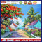 Seaside Scenery Oil Paint By Numbers DIY Acrylic Painting Home Decoration G