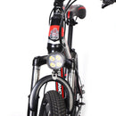 ABS Electric Bicycle 4 LED Headlight 12W Waterproof with Horn for Driving Newly