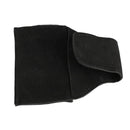 1pc Black Faux PU Snooker & Billiards Chalk Holder Bag with Clip Pool Bil