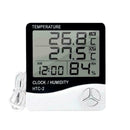LCD Digital Temperature Humidity Meter HTC-2 Hygrometer H7J4 Thermometer R5R3
