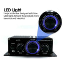 400W Mini HiFi Digital Bluetooth Stereo Audio Amplifier Radio Car Home Use A1G9