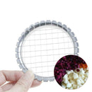 Kitchen Food Egg Vegetable Slicer Slicing Salad Best Cube Gadgets H9C3