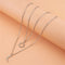 Women Men Couple Pendant Family Jewelry Clavicle Necklace Moon Sun Necklace
