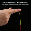 55cm Raft Stick Tip Refit Replacement Fishing Tackles (Half Titanium 0.3mm)