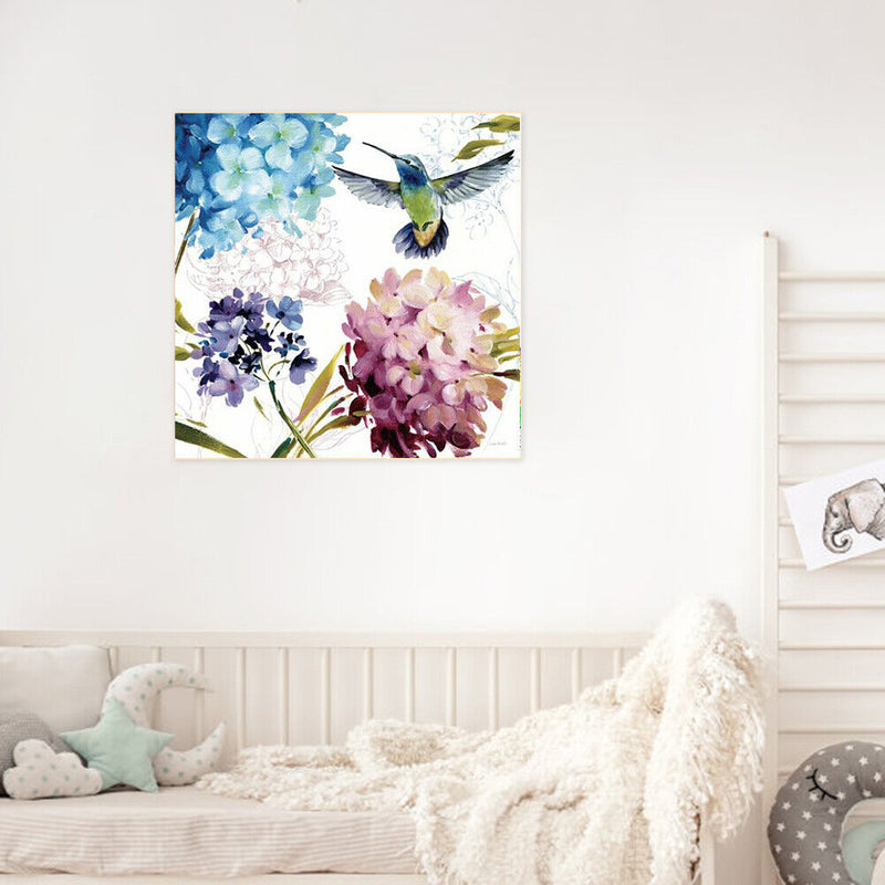 5D Diamond Painting Ink Bird Full Round Drill DIY Rhinestone Picture Home Decor