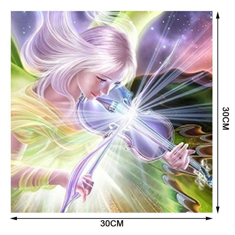 Beautiful Girl 5D Diamond DIY Painting Craft Kit Home Decor