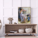 DIY Woman Drill Point Bead Art Full Drill Diamond Painting Mosaic Home Decor
