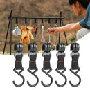 5Pcs Awning Tent S Hook Pole Useful Camping Hanging Rack Hook For Hiking U3F6