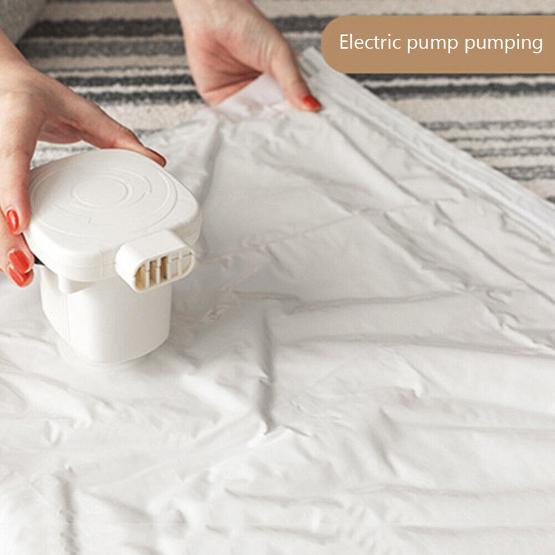 #A Vacuum Storage Bag Home Clothes Organizer Travel Air Bag Compressed Seal Pa