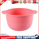 400ml Silicone Wax Warmer Bowl Hair Remove Waxing Heat-resisting Pot (Pink)