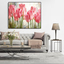Painting By Numbers Kit DIY Beautiful Flower Hand Painted Canvas Oil Art Pi