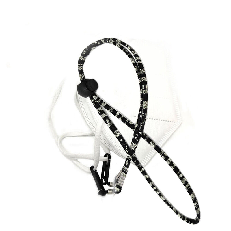 #A Boho Face Cover Lanyard Windproof Anti-Lost Rope Glasses Holders Rest for Kid