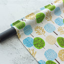 Short Curtain Shading Curtains Home Decor for Window Screen (Blue Tree)