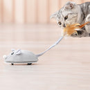 Smart Sensing Mouse Cat Toys USB Charging Interactive Kitten Playing Mice Toys