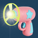 Cats Interactive Toys Flying Saucer Luminous Dragonfly Play Disc (Pink) Newly