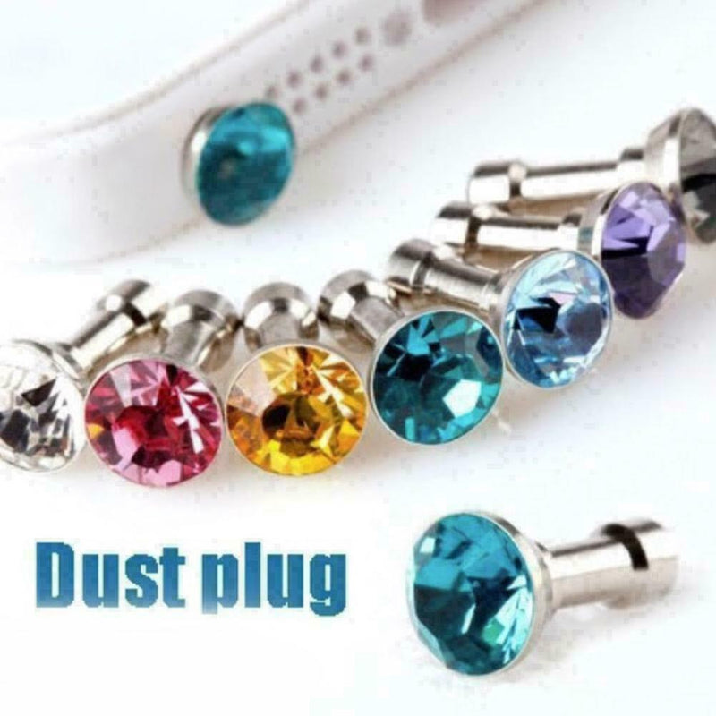 Anti-Staub-Stecker Kopfhörer-Stopper-Kappe für Mobiltelefon Q4W4 M3T0 H2L2