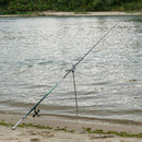 2pcs M3/8 Fishing Rods Rest Gripper Head Carp Fish Pole Holder Bracket Stand