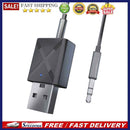 USB interface Bluetooth-compatible 5.0 receiving transmitter 2-in-1 for car and