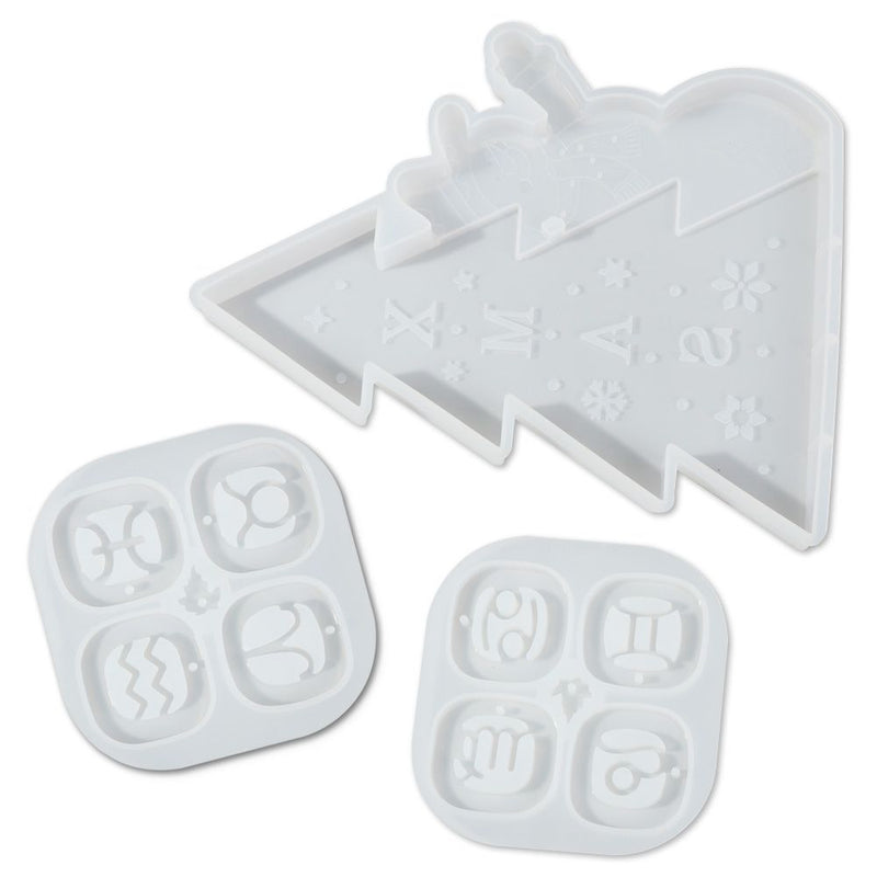 Dropping Tool Crystal Glue Pendants Mold Silicone Molds Constellation Mold