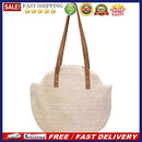 Straw Beach Women Handbag Handmade Woven Summer Vacation Casual Shoulder Bags