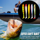 5pcs 12cm/10g Soft Lure Fishing Baits Artificial Bionic Fishing Crankbait Newly