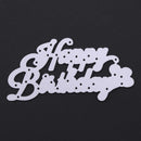 Birthday Writing Pattern Decor DIY Machining Die Carbon Steel Stencil