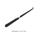 19cm Stainless Steel Wick Dippers Household Candle Extinguish Tool (Black) Newly